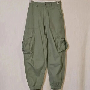 Abercrombie and Fitch Olive Green Cargo Jogger Pants Sz S